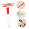 NULYLU 2pcs Thermometer Protective Tubes for Adults, Plastic Thermometer Box with Easy Cleaning and Organised Storage, Suitable for Needle Clinics and Home Use, Sleek and Stylish Design view 2