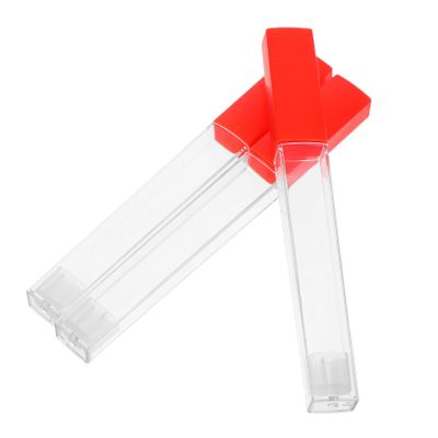 HOMOCONO Plastic Thermometer Storage Tubes Minimalist Needle and Tool Holder 3pcs and Multifunctional Design Easy to Clean for Home or Clinic Use