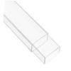 HOMOCONO Plastic Thermometer Storage Tubes Minimalist Needle and Tool Holder 3pcs and Multifunctional Design Easy to Clean for Home or Clinic Use view 3