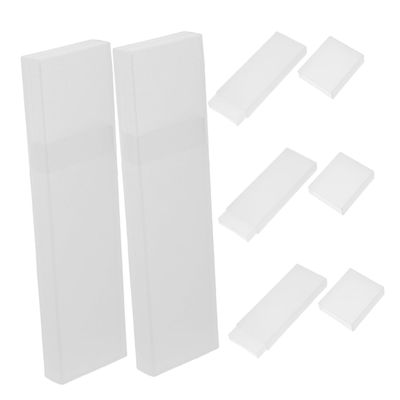 5pcs Plastic Travel Tongue Scraper Storage Cases for Cleaning Tools