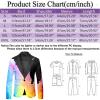 Mymyguoe Colourful Jacket Men's Suit Jacket New Year's Eve Party Performance Costume Colourful Outfit Carnival Rainbow Printed Blazer Outerwear Blazer New Year's Eve Coat Night Club Party Costume view 3