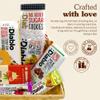 Diabetic SugarFree Gift Set Hamper Box Basket Sweets Gummy Cookies Bar Bars Present Snack Sweet Basket Suitable for All Occasions Fathers Mothers Day Birthday Christmas Hamper By PSN view 4