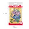 dekora - Children's Birthday Cake Decoration - Stitch Cake Topper 21 x 8 cm - Rectangular Edible Paper Cake Topper Gluten-Free, Lactose-Free - Suitable for Vegetarians view 2