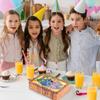 dekora - Children's Birthday Cake Decoration - Stitch Cake Topper 21 x 8 cm - Rectangular Edible Paper Cake Topper Gluten-Free, Lactose-Free - Suitable for Vegetarians view 3