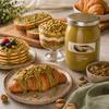 Sicilian Pistachio Cream Spread 600g - Smooth & Velvety Gourmet Pistachio Paste - Sweet Nut Spread for Desserts, Baking, Toast & Pastries - Rich Spreadable Pistachio Cream Jar view 2