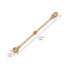 Brass Buddha Hawan Spoon for Ghee and Ritual Offerings view 2