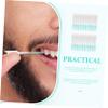 FOYTOKI 80pcs Dental Floss Picks Oral Care Accessories Portable Elastic TPE Plastic Interdental Brushes Prevent Dental Lines Green for Home and Office Use view 3