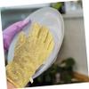 GOOHOCHY Dishwashing Gloves for Cleaning Kitchen Use for Bowl and Plate Washing view 2