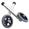 Walker Replacement Parts 2pcs Aluminium Alloy Tube Caster Wheels view 1