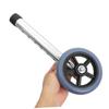 Walker Replacement Parts 2pcs Aluminium Alloy Tube Caster Wheels view 4