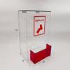 Acrylic Earplugs Dispenser with Cover view 2