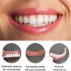 False Teeth Veneers Top and Bottom Veneers Fake Teeth Temporary Prosthesis Teeth for Men Women Silicone Dental Prostheses for Protecting Teeth Regaining Smile,6pcs view 4