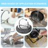 Dish Scrubber With Handle Metal Scrubber Thickened Dish Pot Scrubber view 4