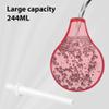 AOGOE Enema Bulb Douche, 224ML Silicone Anal Douche Enema for Men Women, Reusable Enema Bulb, Safe Comfortable Silicone Washing Cleaning Kit, Ergonomic Enema Bulb, Home Use for Constipation, Cleansing view 4