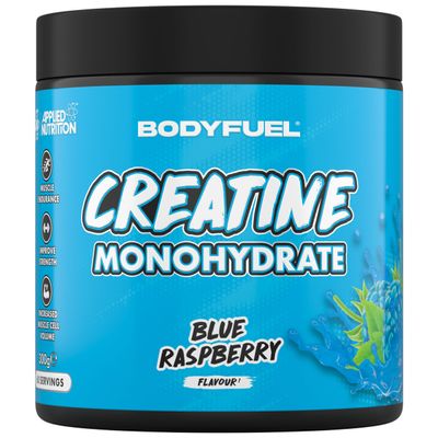 Applied Nutrition BodyFuel Creatine Monohydrate Powder, Increases High-Intensity Physical Performance, Blue Raspberry (300g - 60 Servings)