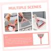 minkissy Mini Broom and Brush Combo and Dustpan Set for Home Cleaning, Portable Dustpan with Soft Bristles, Easy to Clean Pp and Pe Material, for Cleaning Debris from Sofas and Countertops view 4