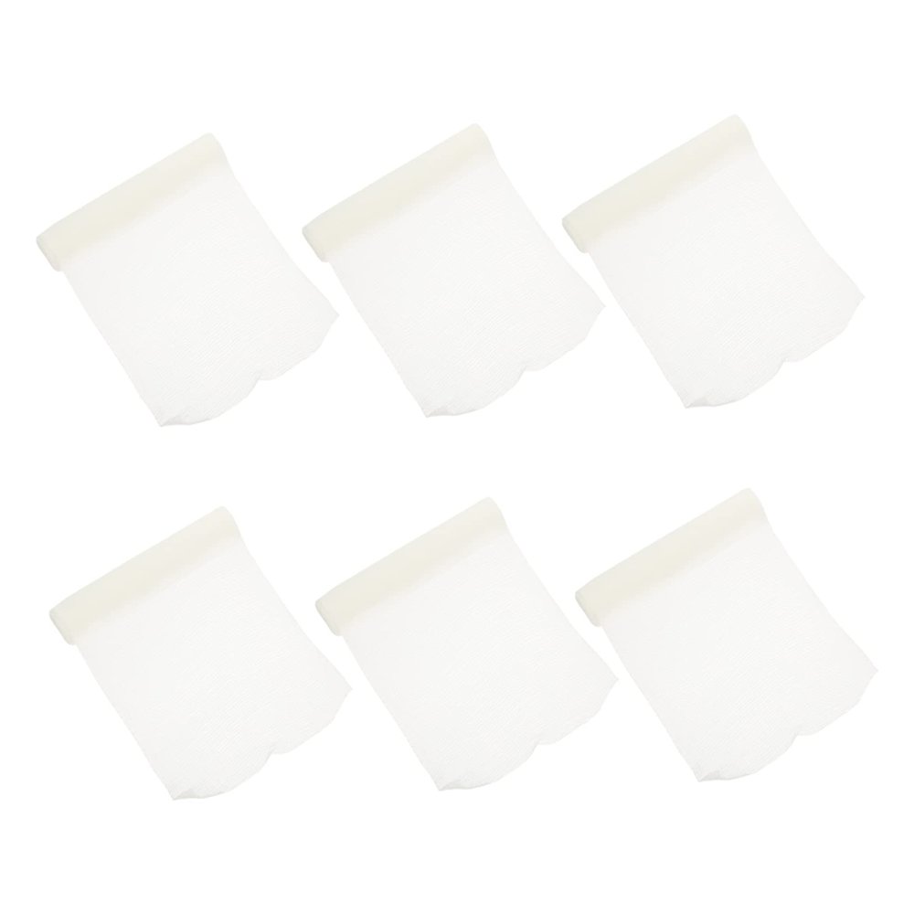 VANZACK 6rolls Breathable Elastic Tape of Dressing for Injury Care for Fixing Joints and Cleaning Wounds Flexible and Absorbent