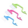 Beaupretty 15pcs Swan Shaped Hand-held Crevice Brush for Groove Window Gap Cleaning Kitchen Cleaning Brush for Window Grooves and Bathroom for Random Color view 1