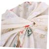 Cabilock Japanese Style Meal Wrapping Cloth Bento Box Packing Cloth Floral Pattern Lightweight and Table Mat Use view 4