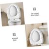 Mute Toilet Lid Pads 5pcs Silicone Self Adhesive Cushioning Pads view 3