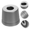 FRCOLOR 2pcs Safety Stand Aluminum Base Holder for Home Bathroom Shear Holder view 3