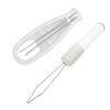 IWOWHERO 2pcs Button Press Hook Tool for One Hand Wearing Clothes Convenient Button Pulling Aid for Coat Dress Home Use view 1