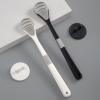 2Pcs Tongue Cleaner Tongue Cleaner to Maintain Mouth Breath Easy to Carry for Home Office Travel Use Safe Tongue Brush view 2