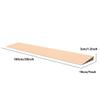 1.2 Inch Sweeping Ramp, Natural Rubber Wheelchair Ramp, Solid Rubber Threshold Ramp for Doorways Driveways Bathroom Smooth Tile(Grey) view 2