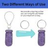 EveryBling Pill Holder for Tumbler with Handle Bling Stanley Cup Accessories Pill Organizer for Stanley & YETI & Simple Modern & BrMate (Purple) view 4