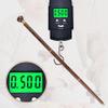 ERSINIAN Wood Walking Cane For Men, Retro Wooden Cane, Handmade Walking Stick, Expossed Design, Solid Wood Crutch With Rubber Tips - 35 Inches view 3