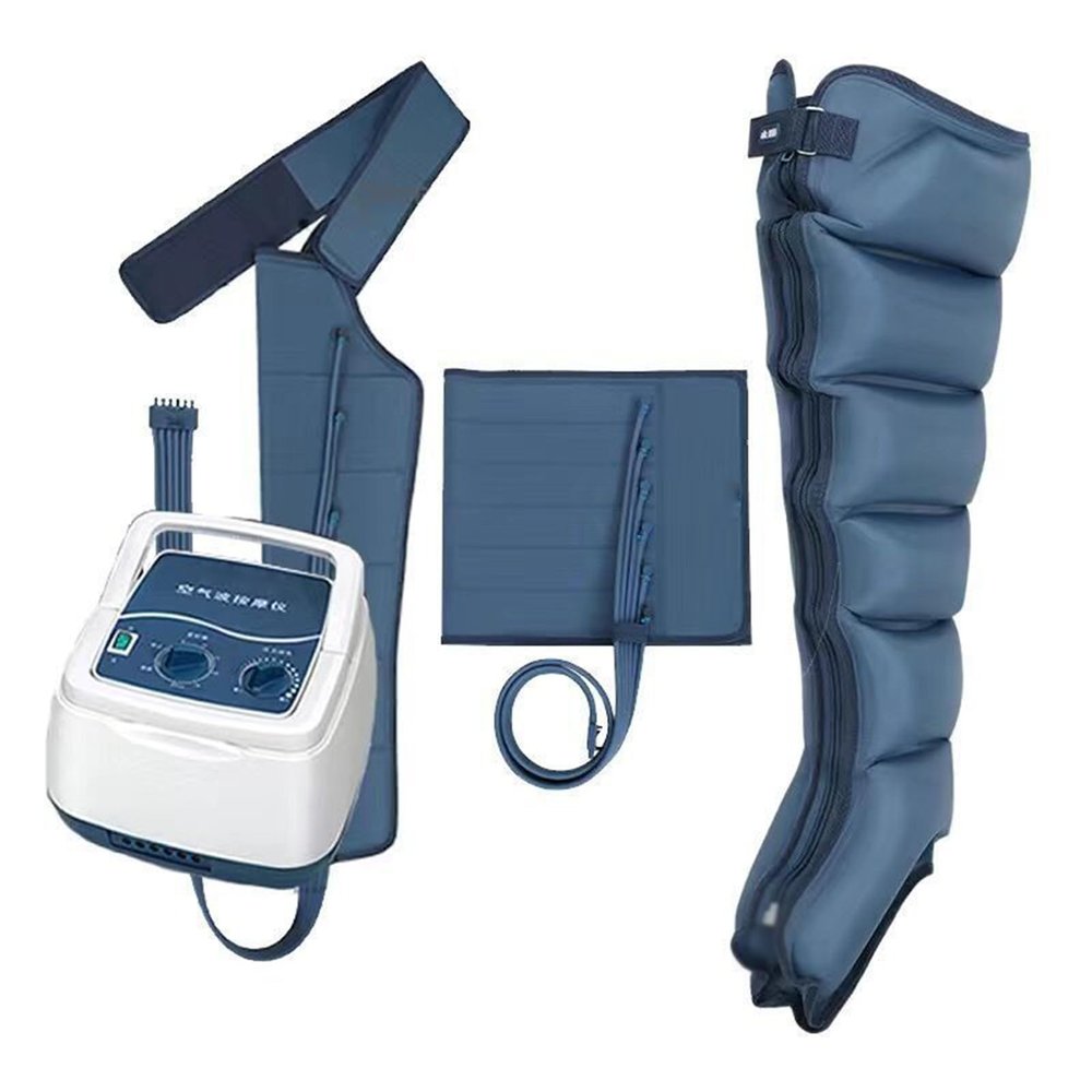 6 Chamber Pressotherapy Boots, Leg Compression Massager, Air Compression Leg Massagers for Circulation, Pain Relief, and Muscle Relaxation