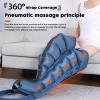 6 Chamber Pressotherapy Boots, Leg Compression Massager, Air Compression Leg Massagers for Circulation, Pain Relief, and Muscle Relaxation view 2