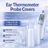 Ear Thermometer Probe Covers for Braun and Digital Models - Medical Lens Filters for Babies and Children, Clean and Hygienic Caps - Pack of 4 x 20 view 3