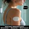 DPatch Cover Patches for Freestyle Libre 2 - Our cgm Sensor Patches are Waterproof, Unique Non-Stick Centre, Breathable, Long-Lasting Adhesion for Your Libre 2 Sensor - 20 Pack (Orange) view 3