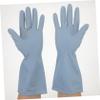 SWOOMEY 3pairs Dishwashing Gloves for Kitchen Reusable Cleaning Gloves Microfiber Material for Washing Bowls Pots and Pans view 4