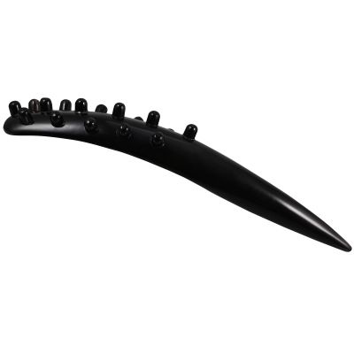 Healeved Massage Comb for Hair Scalp Handheld Massager Ox Horn Material for Head Massage and Acupressure Relief Portable Design for Daily Use