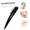 Healeved Massage Comb for Hair Scalp Handheld Massager Ox Horn Material for Head Massage and Acupressure Relief Portable Design for Daily Use view 4