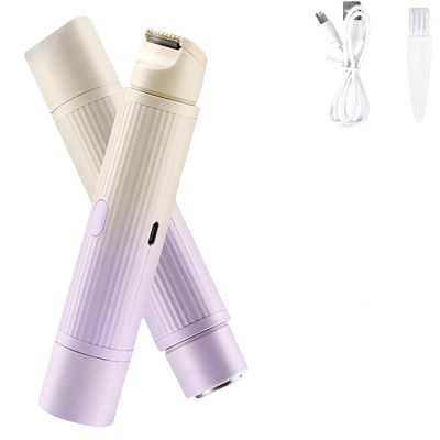 Allalonga/7 Women Shaver Women Bikini Trimmer Rechargeable Suitable for Home and Travel
