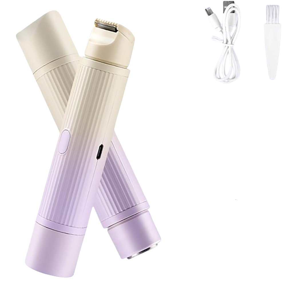 Allalonga/7 Women Shaver Women Bikini Trimmer Rechargeable Suitable for Home and Travel