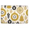 Resuable Changing Pad Covers Merry Christmas Gold Yellow Highly Absorbent Pads for Bed Breathable Pad Liner for Infant Baby 34" 52" view 1