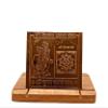 Shri Krishna Pujan Yantra in Pure Copper Activated & Energized (9 X 9 Inch) view 1