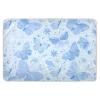 Resuable Bed Underpads Cute Butterflies Blue Flowers Pastel Highly Absorbent Bed Wetting Sheet Anti-Lip Pee Mats for Kids Adults Pets 34" 52" view 1