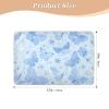 Resuable Bed Underpads Cute Butterflies Blue Flowers Pastel Highly Absorbent Bed Wetting Sheet Anti-Lip Pee Mats for Kids Adults Pets 34" 52" view 2