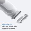Braun Series 3 Body Groomer for Men, Pubic & Body Hair Trimmer, Waterproof Electric Ball Trimmer & Male Shaver for Sensitive Areas, SkinGuard Grooming Kit with 6 Tools, 80 Min Runtime, BG3575 Grey view 4