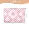 Extra Large Resuable Toddler Mattress Pads Plaid Check Flowers Peach Waterproof Washable Sheet Cover Underpads Slip-Resistant Pee Mats for Children Adults Pets 34" 52" view 2