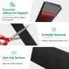 1 m x 8 cm x 2.0 cm Door Threshold Ramp, Maximum Load 800 kg, Rubber Ramp Self-Adhesive for 2.0 cm Height Difference, Door Threshold Wheelchair Ramp for Robot Vacuum Cleaner, Pram (Black, 2.0 cm Rise) view 3