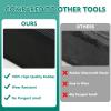 1 m x 8 cm x 2.0 cm Door Threshold Ramp, Maximum Load 800 kg, Rubber Ramp Self-Adhesive for 2.0 cm Height Difference, Door Threshold Wheelchair Ramp for Robot Vacuum Cleaner, Pram (Black, 2.0 cm Rise) view 4