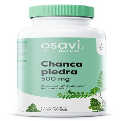 Osavi Chanca Piedra 500 mg 60 Vegan Capsules | Traditional Herb for Kidney & Gallbladder Health | Supports Detoxification & Urinary Function | Clean Label | VeganFriendly