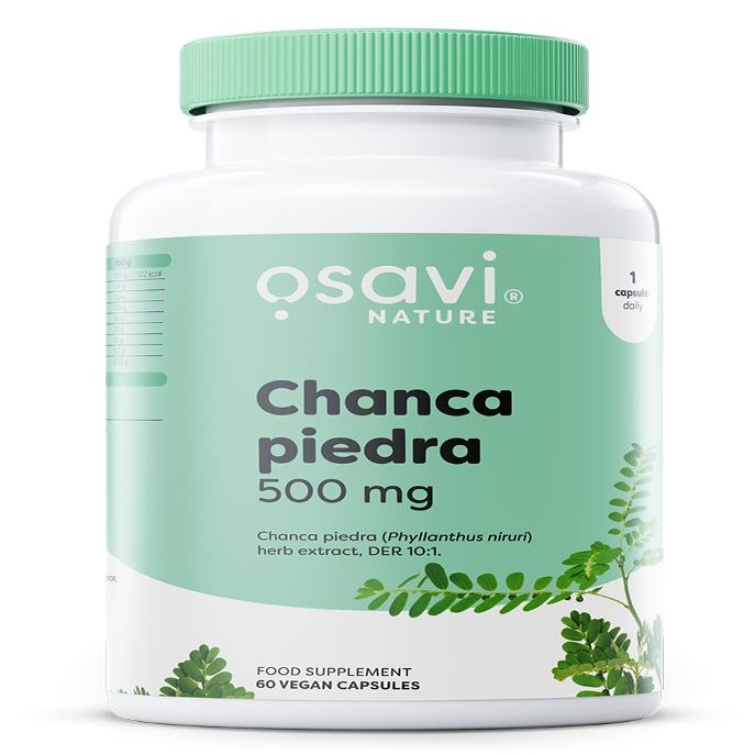 Osavi Chanca Piedra 500 mg 60 Vegan Capsules | Traditional Herb for Kidney & Gallbladder Health | Supports Detoxification & Urinary Function | Clean Label | VeganFriendly