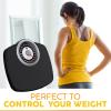 Zeno A25 Scales for Body Weight - Up to 400 LB - New - 5.3" Dial on 12.4" x 10.2" Platform - Anti-Skid Rubber Surface - Bathroom Scale Analog - Durable with 20-Year Assurance view 4